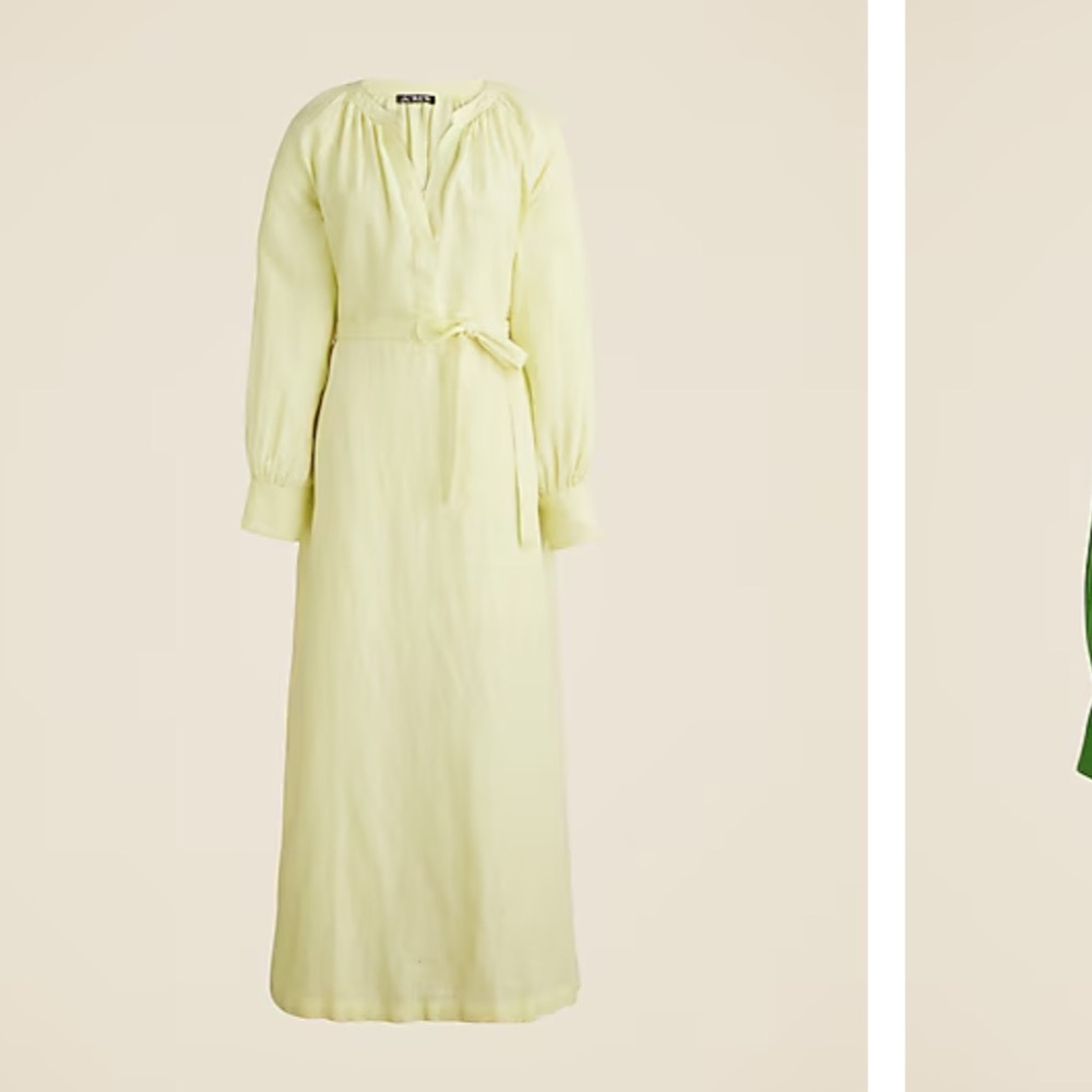 Cabana dress in linen